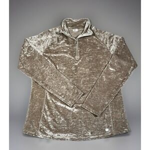 NILS Women's Chloe 1/4 Zip Mid Layer Top Ski Snowboarding Size L